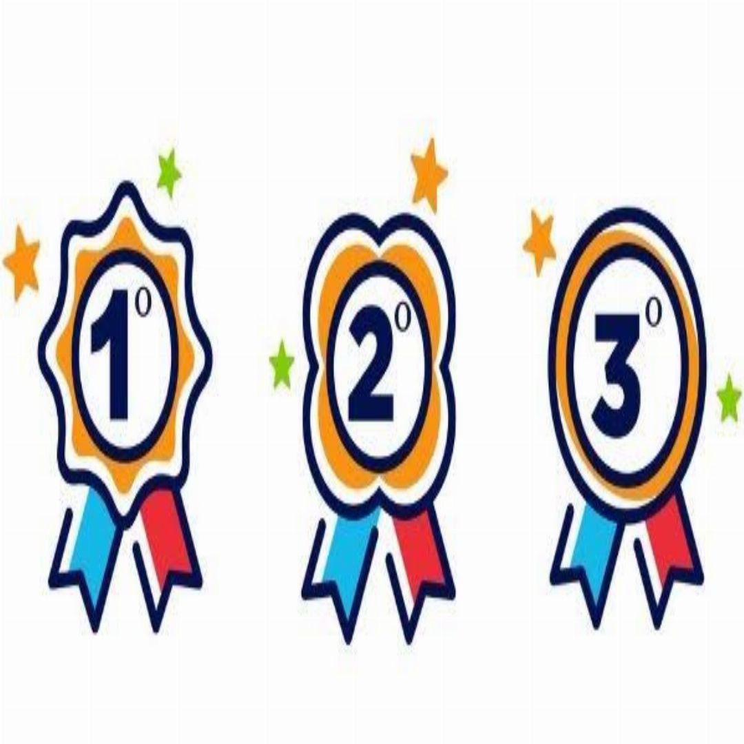 3 ganhadores