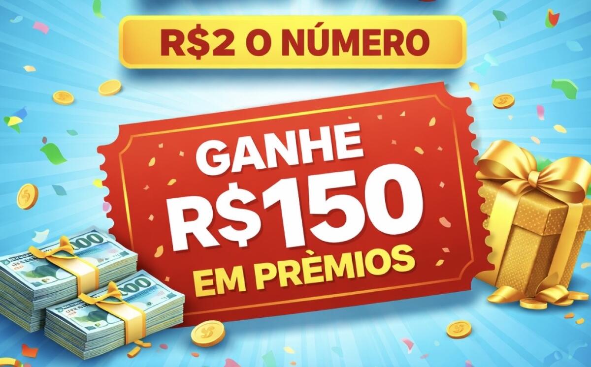 1º lugar 100,00$ 2º lugar 50$ em cotas